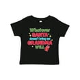 thumbnail image 1 of Inktastic Christmas Whatever Santa Doesn't Bring Me Grandma Will Boys or Girls Toddler T-Shirt, 1 of 5