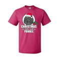 thumbnail image 1 of Inktastic Christmas is Better with a Black Poodle T-Shirt, 1 of 5
