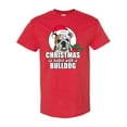 thumbnail image 1 of Inktastic Christmas is Better with a Bulldog T-Shirt, 1 of 5