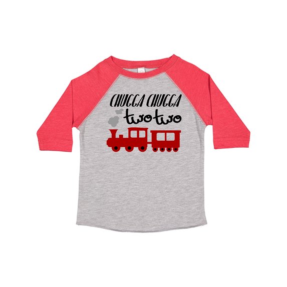 Inktastic Chugga Chugga Two Two Train Boys or Girls Toddler T-Shirt