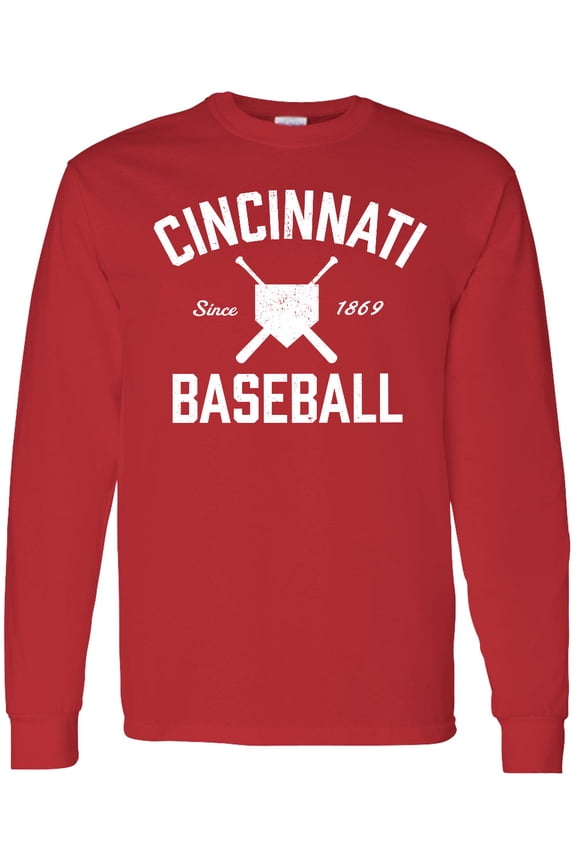 Cincinnati Baseball Long Sleeve T-Shirt