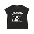 thumbnail image 1 of Inktastic Cincinnati Baseball Women's Plus Size T-Shirt, 1 of 5