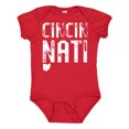 thumbnail image 1 of Inktastic Cincinnati, Ohio Distressed Font Boys or Girls Baby Bodysuit, 1 of 5