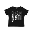 thumbnail image 1 of Inktastic Cincinnati, Ohio Distressed Font Boys or Girls Toddler T-Shirt, 1 of 5