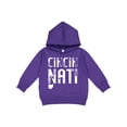 thumbnail image 1 of Inktastic Cincinnati, Ohio Distressed Font Toddler Hoodie, 1 of 4