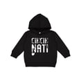 thumbnail image 1 of Inktastic Cincinnati, Ohio Distressed Font Toddler Hoodie, 1 of 4