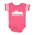 thumbnail image 1 of Inktastic Cincinnati Ohio Skyline City Silhouette Boys or Girls Baby Bodysuit, 1 of 5
