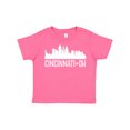 thumbnail image 1 of Inktastic Cincinnati Ohio Skyline City Silhouette Boys or Girls Toddler T-Shirt, 1 of 5