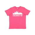thumbnail image 1 of Inktastic Cincinnati Ohio Skyline City Silhouette Youth T-Shirt, 1 of 5
