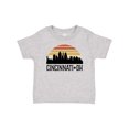 thumbnail image 1 of Inktastic Cincinnati Ohio Skyline Retro Boys or Girls Baby T-Shirt, 1 of 5