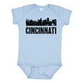 thumbnail image 1 of Inktastic Cincinnati Skyline Grunge Boys or Girls Baby Bodysuit, 1 of 5