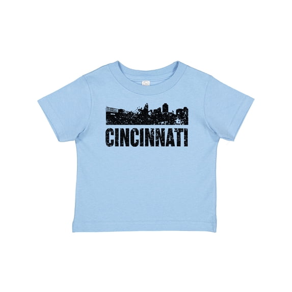 Inktastic Cincinnati Skyline Grunge Boys or Girls Baby T-Shirt
