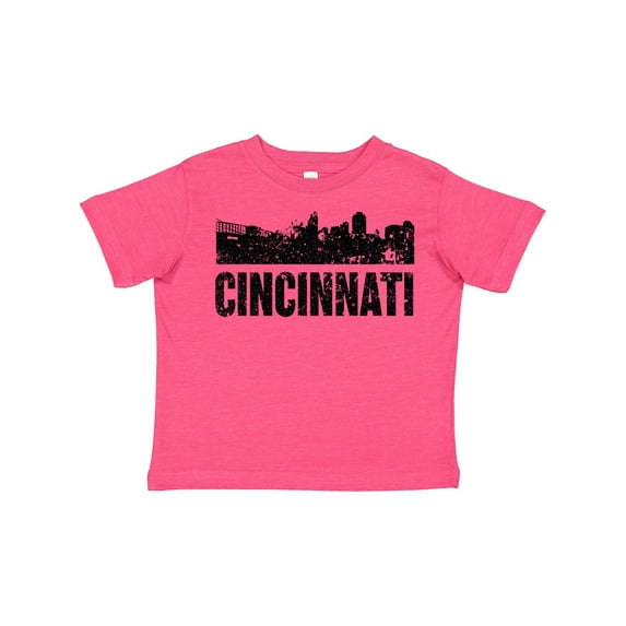 Inktastic Cincinnati Skyline Grunge Boys or Girls Toddler T-Shirt
