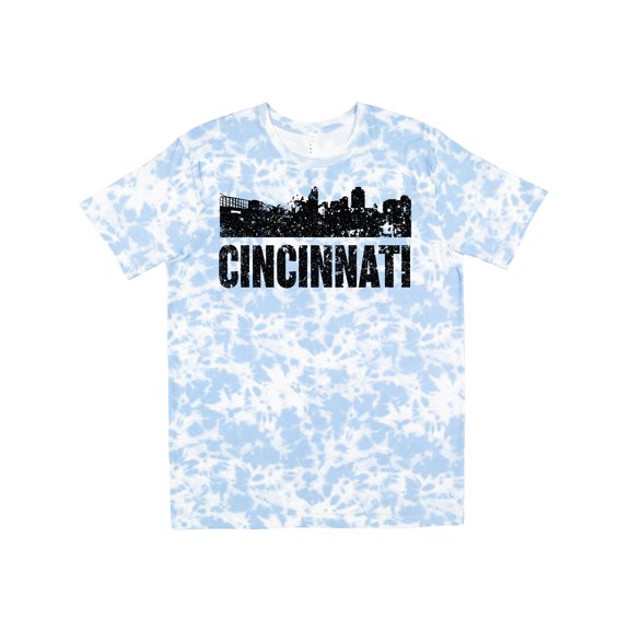 Inktastic Cincinnati Skyline Grunge T-Shirt