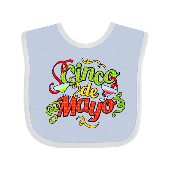 Inktastic Cinco De Mayo Boys or Girls Baby Bib
