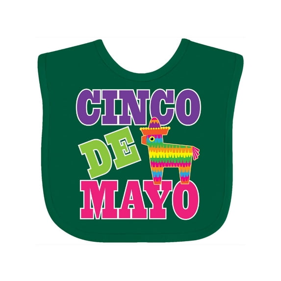 Inktastic Cinco De Mayo Cute Fiesta Pinata Boys or Girls Baby Bib