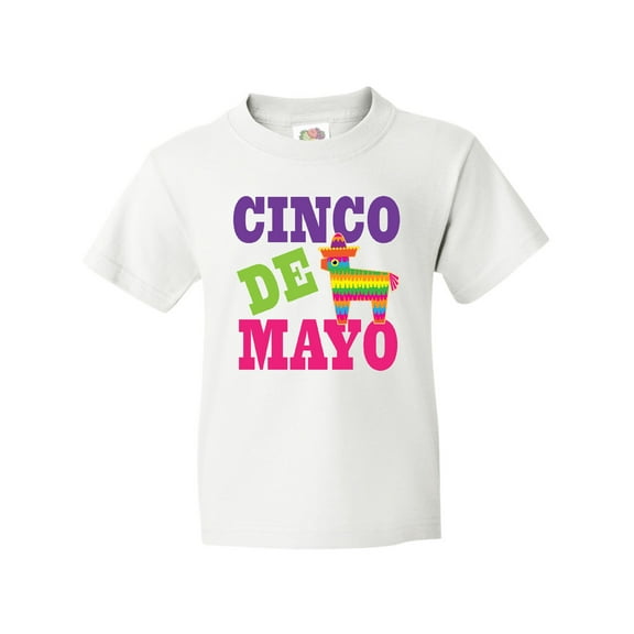 Inktastic Cinco De Mayo Cute Fiesta Pinata Youth T-Shirt