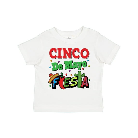 Inktastic Cinco De Mayo Fiesta Party Boys or Girls Toddler T-Shirt