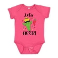 thumbnail image 1 of Inktastic Cinco De Mayo Let's Fiesta Cute Cactus with Sombrero Boys or Girls Baby Bodysuit, 1 of 5