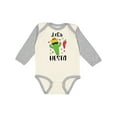 thumbnail image 1 of Inktastic Cinco De Mayo Let's Fiesta Cute Cactus with Sombrero Boys or Girls Long Sleeve Baby Bodysuit, 1 of 5