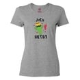 thumbnail image 1 of Inktastic Cinco De Mayo Let's Fiesta Cute Cactus with Sombrero Women's T-Shirt, 1 of 5