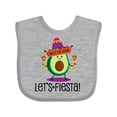 thumbnail image 1 of Inktastic Cinco De Mayo Lets Fiesta Avocado Boys or Girls Baby Bib, 1 of 4