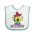thumbnail image 1 of Inktastic Cinco De Mayo Lets Fiesta Avocado Boys or Girls Baby Bib, 1 of 4