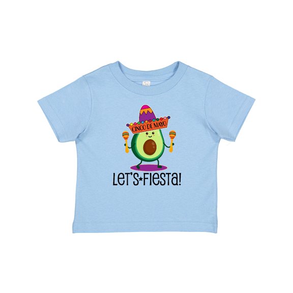 Inktastic Cinco De Mayo Lets Fiesta Avocado Boys or Girls Baby T-Shirt