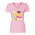 thumbnail image 1 of Inktastic Cinco De Mayo Official Tshirt Funny Pun with Taco Salso and Lime Women's V-Neck T-Shirt, 1 of 5