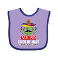 thumbnail image 1 of Inktastic Cinco De Mayo Party Babys 1st Boys or Girls Baby Bib, 1 of 4