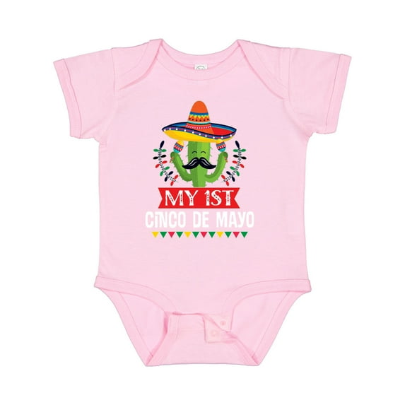 Inktastic Cinco De Mayo Party Babys 1st Boys or Girls Baby Bodysuit
