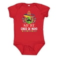 thumbnail image 1 of Inktastic Cinco De Mayo Party Babys 1st Boys or Girls Baby Bodysuit, 1 of 5