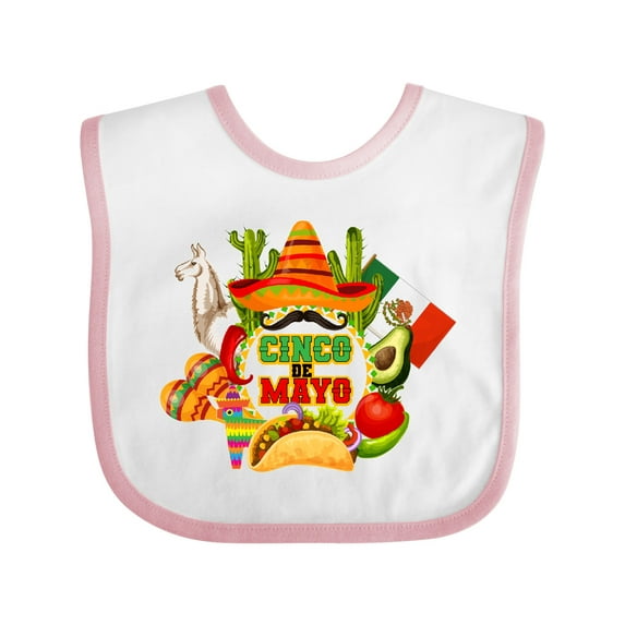 Inktastic Cinco De Mayo Party Boys or Girls Baby Bib