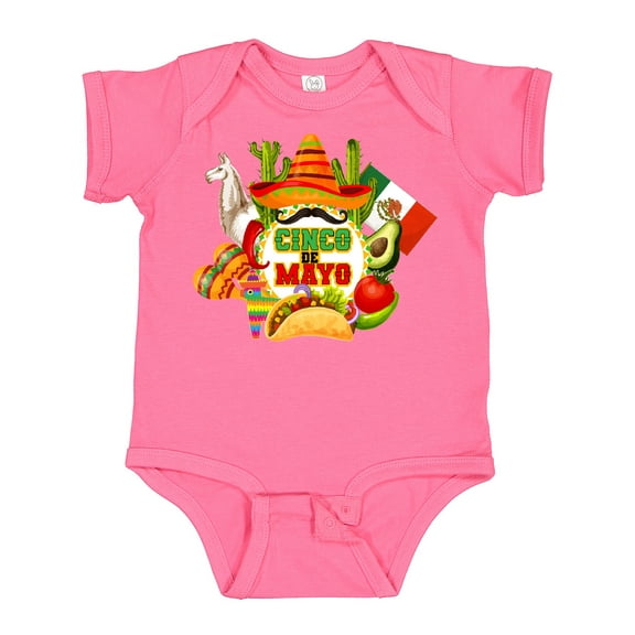 Inktastic Cinco De Mayo Party Boys or Girls Baby Bodysuit