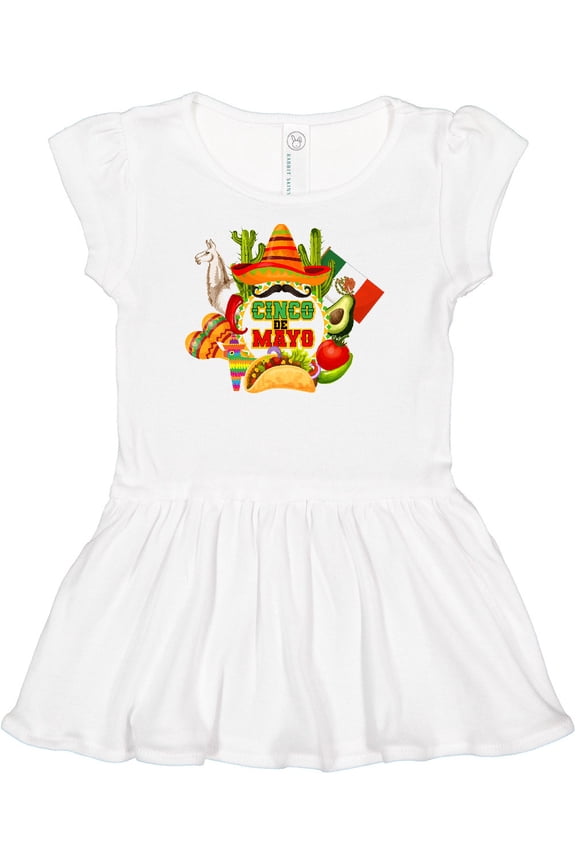 Cinco De Mayo Party Girls Baby Dress