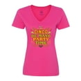 thumbnail image 1 of Inktastic Cinco De Mayo Party Women's V-Neck T-Shirt, 1 of 5