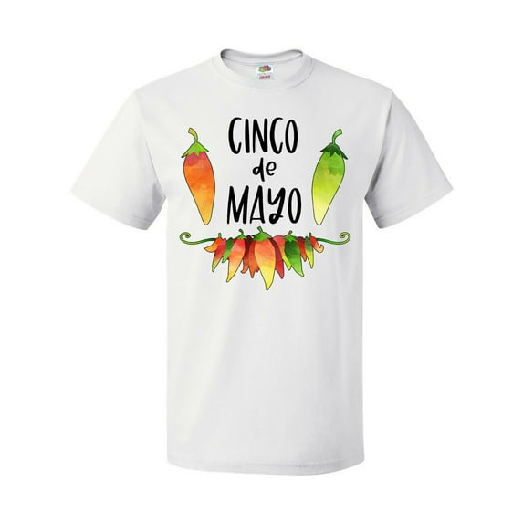 Inktastic Cinco De Mayo Peppers T-Shirt