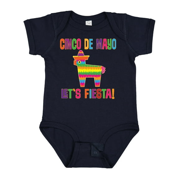 Inktastic Cinco De Mayo Pinata Lets Fiesta Girls Baby Bodysuit