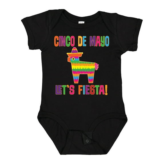 Inktastic Cinco De Mayo Pinata Lets Fiesta Girls Baby Bodysuit