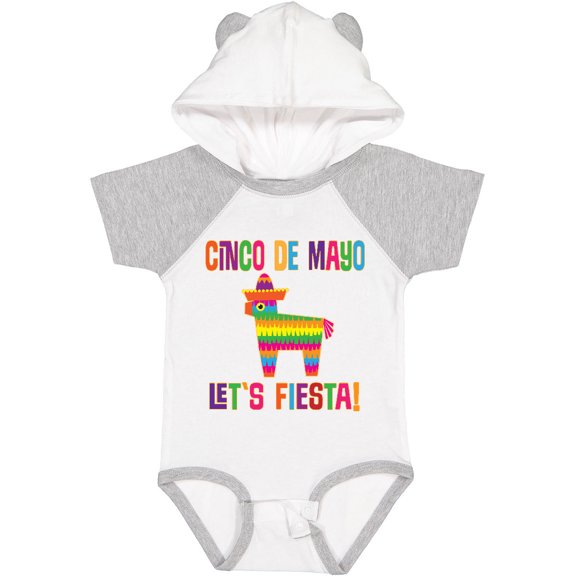 Inktastic Cinco De Mayo Pinata Lets Fiesta Girls Baby Bodysuit