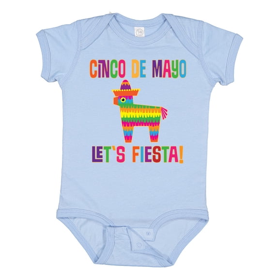 Inktastic Cinco De Mayo Pinata Lets Fiesta Girls Baby Bodysuit