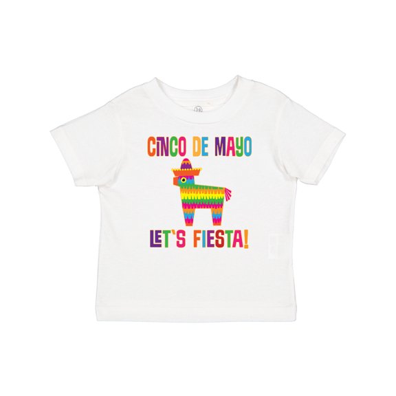 Inktastic Cinco De Mayo Pinata Lets Fiesta Girls Baby T-Shirt