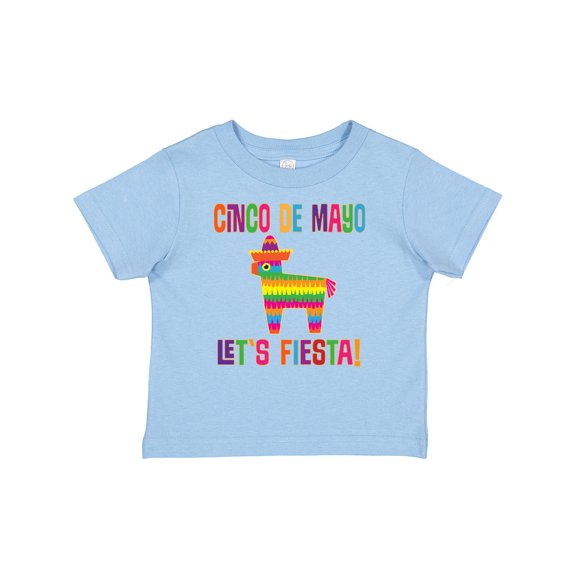 Inktastic Cinco De Mayo Pinata Lets Fiesta Girls Baby T-Shirt