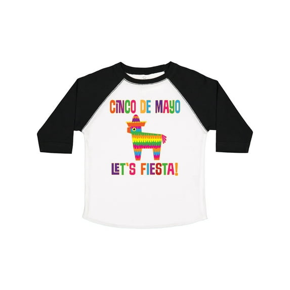 Inktastic Cinco De Mayo Pinata Lets Fiesta Girls Toddler T-Shirt