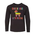 thumbnail image 1 of Inktastic Cinco De Mayo Pinata Lets Fiesta Long Sleeve Youth T-Shirt, 1 of 5