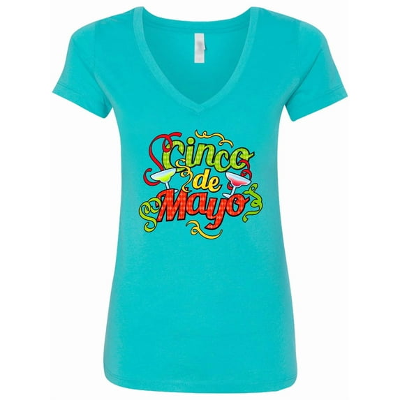 Inktastic Cinco De Mayo Women's V-Neck T-Shirt