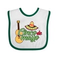 thumbnail image 1 of Inktastic Cinco De Mayo with Guitar and Sombrero Boys or Girls Baby Bib, 1 of 4