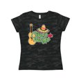 thumbnail image 1 of Inktastic Cinco De Mayo with Guitar and Sombrero Women's T-Shirt, 1 of 5