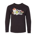 thumbnail image 1 of Inktastic Cinco De Mayo with Llama and Flower Long Sleeve Youth T-Shirt, 1 of 5