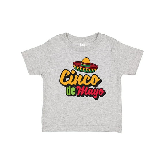 Inktastic Cinco De Mayo with Sombrero Boys or Girls Baby T-Shirt